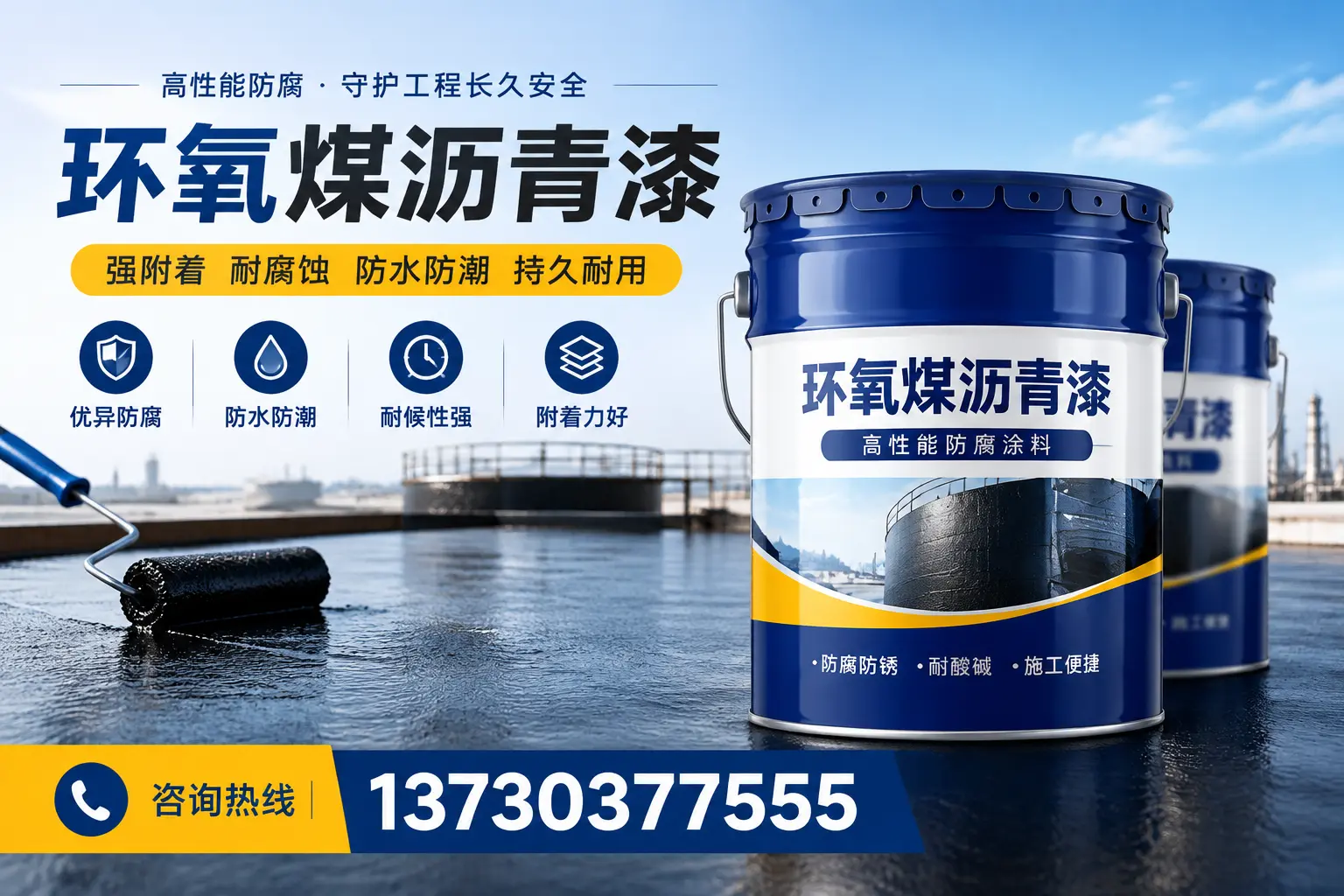 如何判断环氧煤沥青漆的质量?大庆消费者指南
