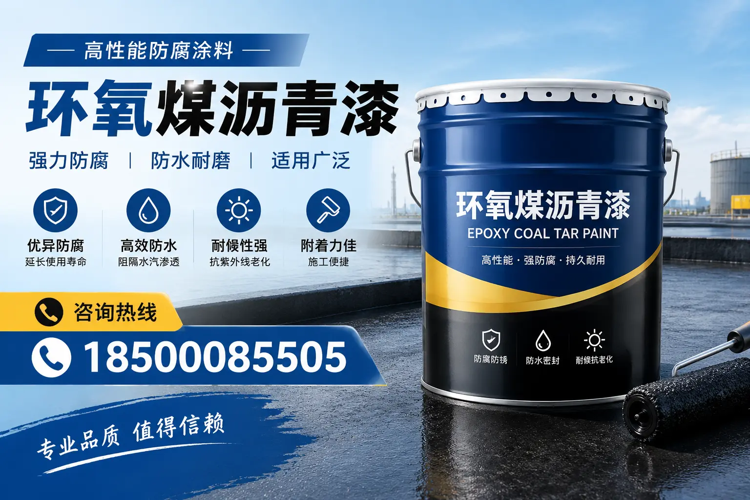 环氧煤沥青漆的主要成分与功能，大庆用户深度了解