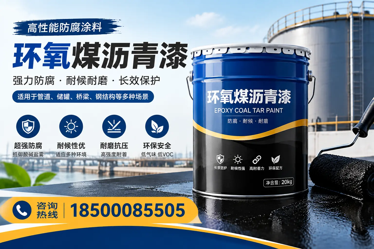 环氧煤沥青漆的施工步骤详解，大庆装修必备知识